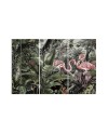TRIPTICO FLAMENCOS- FOTO 180x120